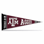 Rico Industries Ncaa Texas A&M Aggies Exclusive 12'' X 30'' Felt Wall D  Cor Pennant - Great For Home/Bed Room/Man Cave D  Cor