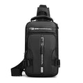 Sinbyuer Bag Cross Backpack Sling For Men Messenger Bag Nylon Waterproof Sling Backpack Bag Travel Hiking Jogging Gym Picnic & C