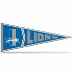 Rico Industries Nfl Football Detroit Lions Retro - Alt 12'' X 30'' Felt Wall D  Cor Pennant - Great For Home/Bed Room/Man Cave D