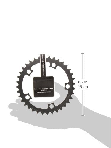 Fsa Pro Road Chain Ring, 110X36T, Black/Silver