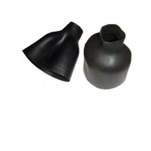 Bare Latex Wristseal - Long Bottleneck Pair, Color: Black, Size: L (088941Blk-40L)