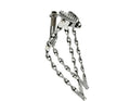 Lowrider 20 Classic Flat Twisted Spring Fork 1 Chrome. Bike Fork, Bicycle Fork, Bike Fork Bicycle Fork