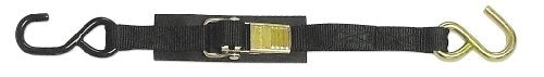 Boatbuckle Kwik-Lok Transom Tie-Down (1-Inch X 4-Feet, Black)