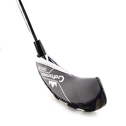 Craftsman Golf 11Pcs/Set Camouflage Black & Gray Splice Neoprene Golf Club Head Cover Wedge Iron Protective Headcover For Mizuno