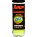 Penn Natural Rubber Championship Extra Duty Tennis Ball Case (12 Cans, 36 Balls), Yellow