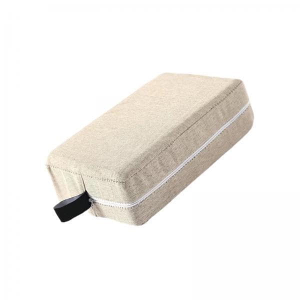 CALANDIS 5xYoga Block Cloth Cover Meditation Stretching Squat Non Slip Yoga Brick Cover Beige | Yoga Props | Yoga & Pilates