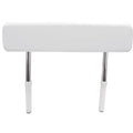 Taco Metals Marine Neptune Universal Leaning Post Backrest With Folding Arms, (17-1/2-Inch Cushion/Arm Height, 7-3/8-Inch Cushio
