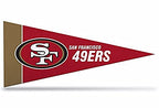 Rico Industries Nfl San Francisco 49Ers 8-Piece 4-Inch By 9-Inch Classic Mini Pennant D  Cor Set