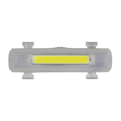 Serfas Thunder Blast USB Headlight Audible Warning System Alert When Battery Runs Low Charging Cable, Clear