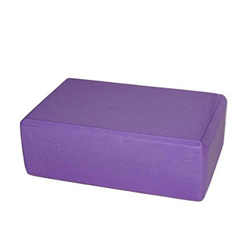 MERISHOPP 2X Purple Yoga Pilates Gym Foam Foaming Block Brick Home Exercise Fitness Tool| Sports Equipment | Training Gear