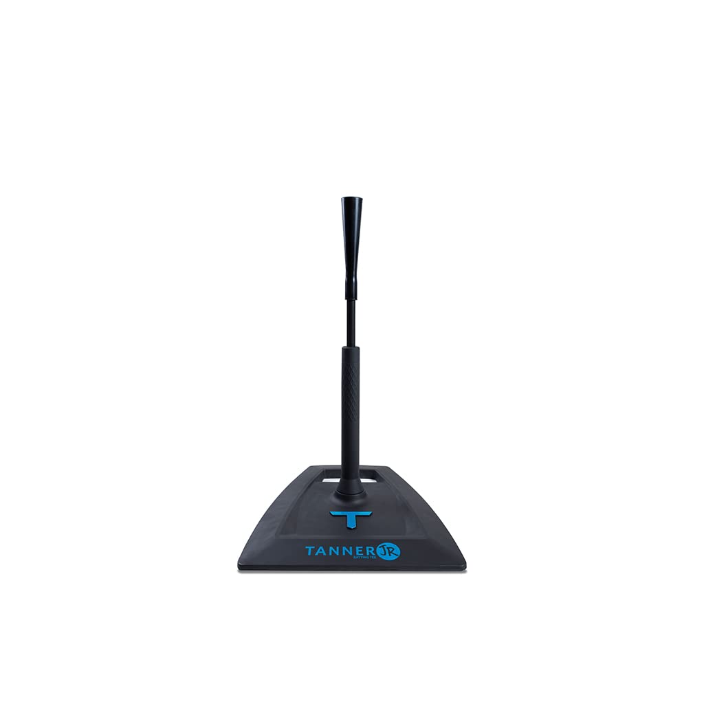 Tanner Jr. Batting Tee for Kids and Toddlers. Durable Youth T Ball Tee T Ball Stand with Easy Height Adjustments and Flexible Ru