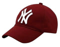 Capiteum Soft Cotton Adjustable Unisex Cap For Men And Women Freesize Baseball Caps (Pack Of 2) (Red&Black)