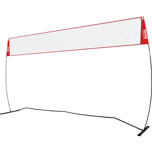 Vevor Freestanding Volleyball Training Net For Indoor Or Outdoor Use, Adjustable Height Portable Net System With Carrying Bag, P