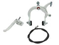 Lowrider Mx Brake Front Alloy White. For Bicycle Brake, Bike Brake, Bmx