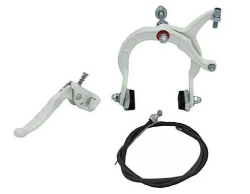 Lowrider Mx Brake Front Alloy White. For Bicycle Brake, Bike Brake, Bmx