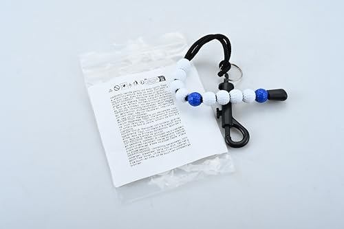 Muxsam 1 Piece Golf Beads Score Counter With Clip (Blue), Golf Stroke Score Count Keeper Putting Score Counter For Referee Caddy