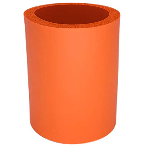 Blank Thick Foam Old School Can Cooler (2 Pack, Orange)