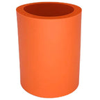 Blank Thick Foam Old School Can Cooler (2 Pack, Orange)