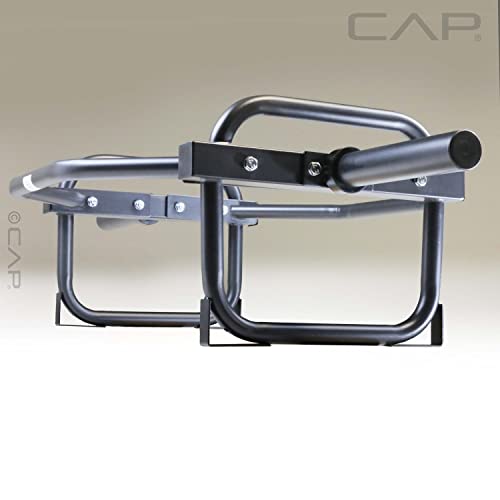 Cap Barbell Olympic Trap Bar, Hex Bar, Shrug Bar, Deadlift Bar, Black, 50 Inches