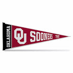 Rico Industries Ncaa Oklahoma Sooners Exclusive 12'' X 30'' Felt Wall D  Cor Pennant - Great For Home/Bed Room/Man Cave D  Cor