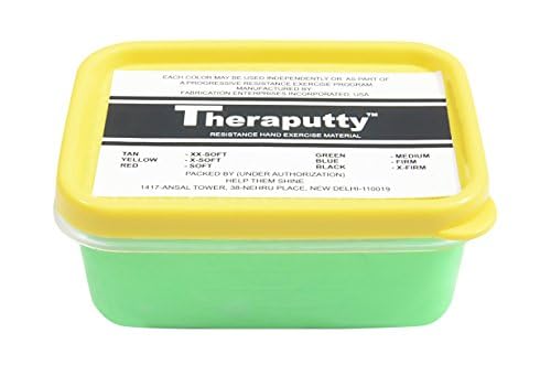 Theraputty Cando For Exercise Medium, Green  50 Gms