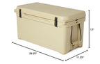 Engel Coolers Eng80 Cooler | 75 Can High Performance Durable Seamless Rotationally Molded Ice Box For Camping, Hunting, And Fish