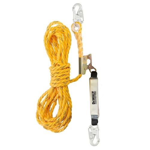 Dewalt 50' Vertical Lifeline With Rope Adjuster