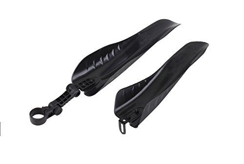 Bluesunshine Adjustable Road Mountain Bike Bicycle Cycling Tire Frontrear Mud Guards Mudguard Fenders Set (Black)