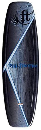 Full Throttle Aqua Extreme Wakeboard Kit (Black/Blue, 55.1 X 21.6-Inch/ 140Cm X 42Cm)