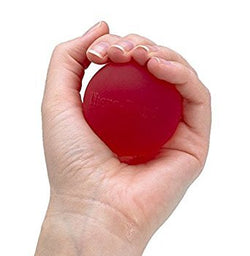 Generic Hand Exerciser For Hand, Wrist, Finger, Forearm, Grip Strengthening and Therapy, Standard, Red, Soft, Beginner Level 2