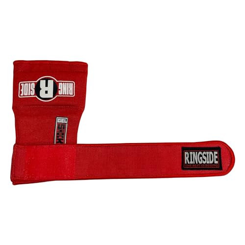 Ringside Quick Wrap Gel Shock Mma Boxing Hand Wraps, Large/Xlarge, Black