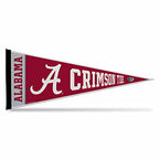 Rico Industries Ncaa Alabama Crimson Tide Exclusive 12'' X 30'' Felt Wall D  Cor Pennant - Great For Home/Bed Room/Man Cave D  C