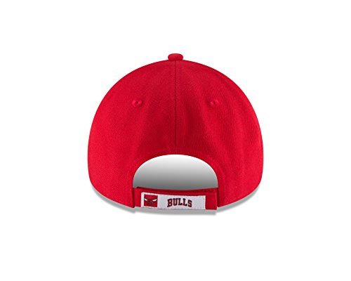 New Mens Era Nba Chicago Bulls The League 9Forty Adjustable Cap, Red, One Size