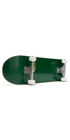 [Ccs] Logo Skateboard Complete Evergreen 8.50'' - Maple Wood - Professional Grade - Fully Assembled With Skate Tool And Stickers