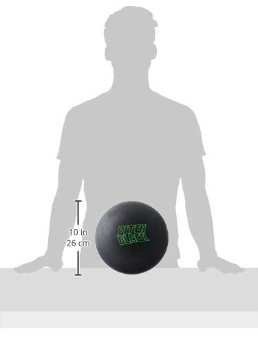 Storm Pitch Black Bowling Ball, 15-Pound