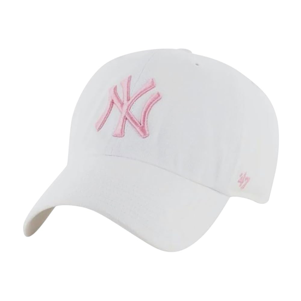 '47 New York Yankees Adjustable Cap Clean Up Mlb, New York Yankees White, Einheitsgre