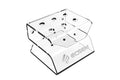 Ecsem Clear Acrylic Dart Holder/Display Stand, Holds 6 Steel/Soft Tip Darts (Dart Holder Wall Mount & Darts Holder Desktop)