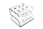 Ecsem Clear Acrylic Dart Holder/Display Stand, Holds 6 Steel/Soft Tip Darts (Dart Holder Wall Mount & Darts Holder Desktop)