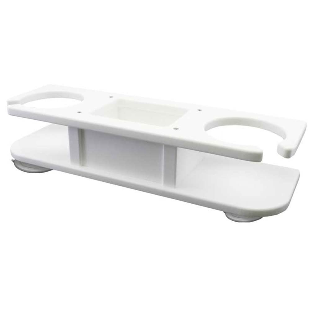 Taco Metals 2-Drink Poly Holder With Catch-All