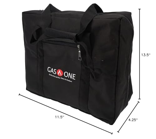 Gas One 50490 Portable Camping Stove Carry Bag For Portable Butane Stoves And Dual Fuel Stoves