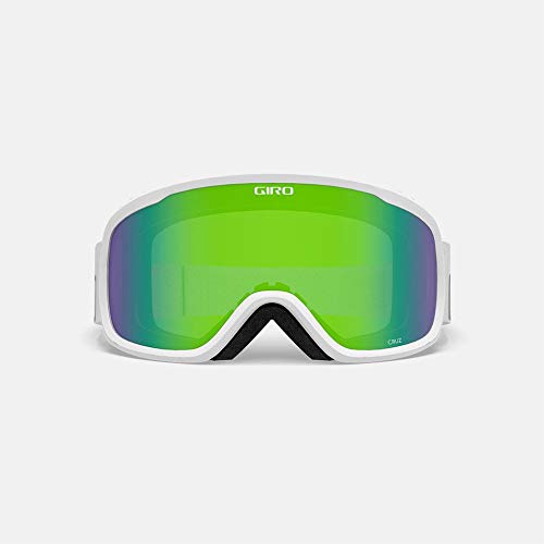 Giro Cruz Asian Fit Ski Goggles - Snowboard Goggles For Men, Women & Youth - Anti-Fog - Otg - White Wordmark Strap With Loden Gr
