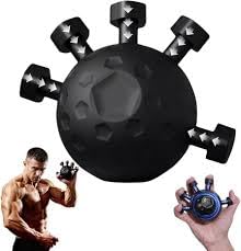 Eagle Claw Hand Grip Strengthener Ball  2045Kg Resistance, Ergonomic Finger Exerciser For Athletes, Climbers, Musicians, Stres