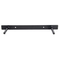 20'' Width Workout Mat Hanging Rack - Black