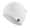 Bismaadh Cooling Cotton Skull Caps For Men Women, Lightweight Beanie Sleep Hats Breathable Helmet Liner White, Free Size