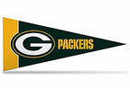 Rico Industries Nfl Green Bay Packers 8-Piece 4-Inch By 9-Inch Classic Mini Pennant D  Cor Set