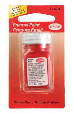 Hobby Paint 1/4Oz Red (Pack Of 6)