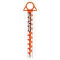Orange Screw: The Ultimate Tent Stake  Large Single  Made In Usa