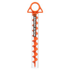 Orange Screw: The Ultimate Tent Stake  Large Single  Made In Usa