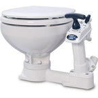 Jabsco 29120-5100 Twist N'Lock, Manual Marine Toilet, Regular Bowl, Soft Close