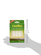 Coghlan'S Candles 5-Pack - Long-Lasting Paraffin Emergency Candles For Camping, Survival, Outdoor Lighting, Backpacking, Smokele